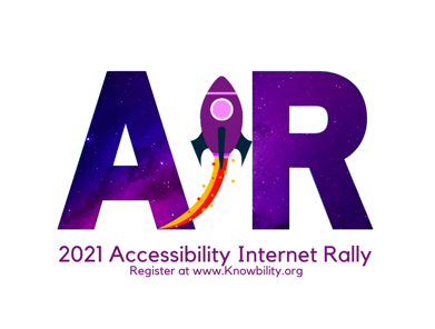 2021 Accessibility Internet Rally Logo